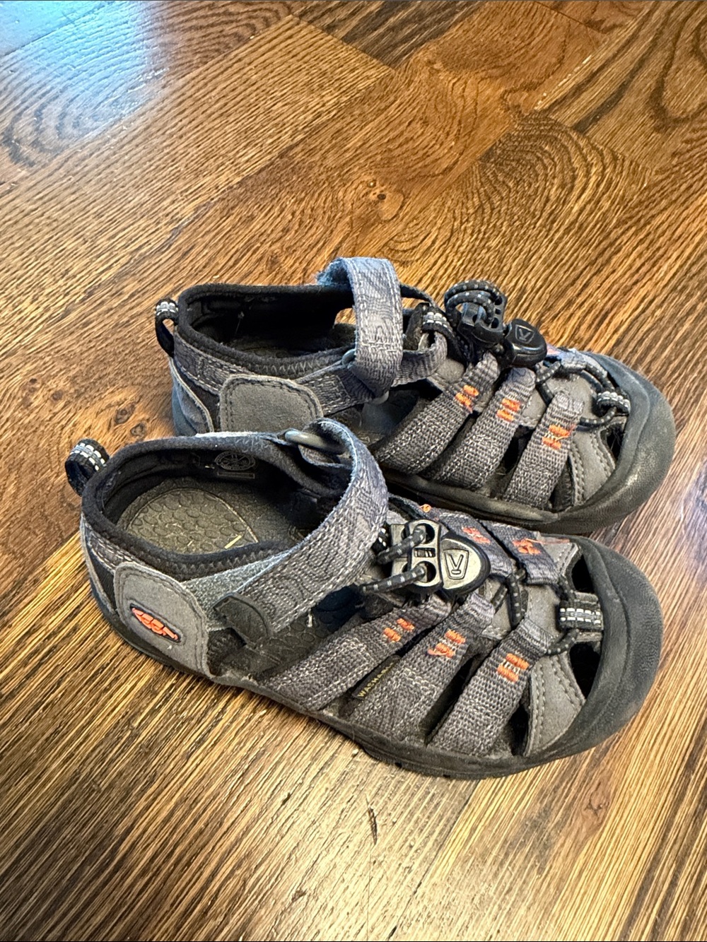 KEEN Kids' Grey Closed-Toe Sandals